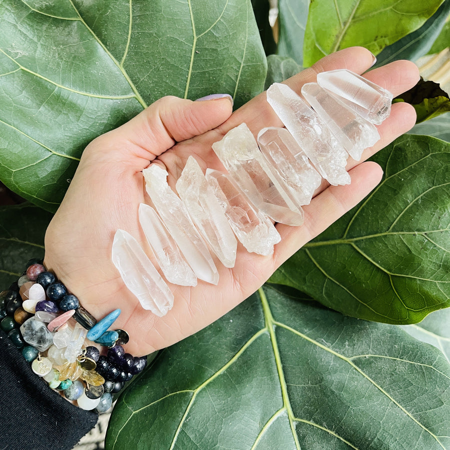 Sarah Belle lemurian quartz crystals for crystal wisdom
