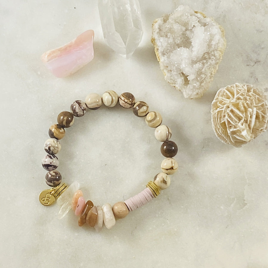 Handmade bracelet for self-love by Sarah Belle