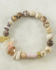 Handmade crystal healing bracelet for self-love