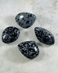 large tumbled snowflake obsidian from sarah belle