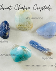 top five crystals for throat chakra