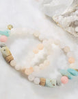 Tranquil Stacking Bracelet (Diffuser) Intuitively Created with Soothing and Calming Crystals