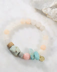 Tranquil Stacking Bracelet (Diffuser) Intuitively Created with Soothing and Calming Crystals