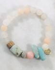 Tranquil Stacking Bracelet (Diffuser) Intuitively Created with Soothing and Calming Crystals