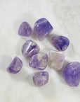 tumbled amethyst crystal for healing