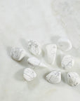 Tumbled Howlite Healing Crystal Energy for Communication and Sleep