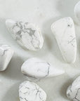 Tumbled Howlite Healing Crystal Energy for Communication and Sleep