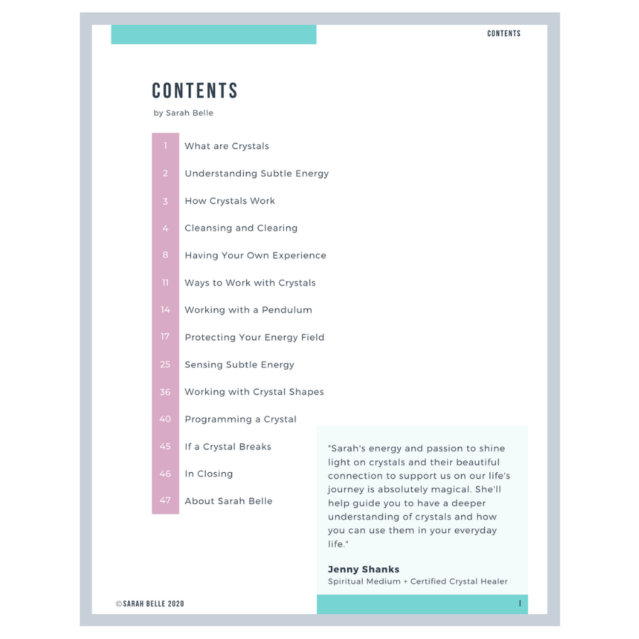 Ebook: Understanding Crystal Energy