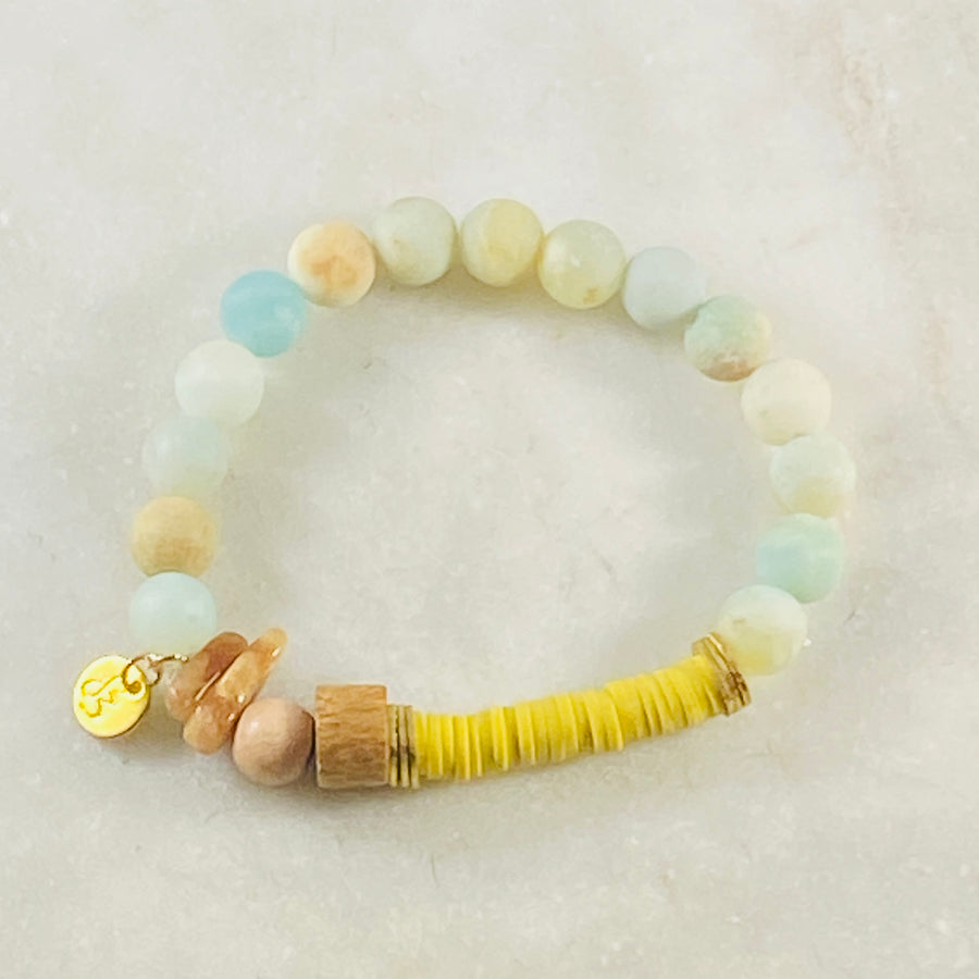 Gemstone bracelet with healing energy by Sarah Belle