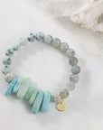 Wholeness Stacking Bracelet (Diffuser) Intuitively Created for Balancing the Chakras