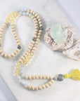 Mala Making Kit - Abundance Intentionally Created Healing Meditation Jewelry