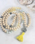 Mala Making Kit - Abundance Intentionally Created Healing Meditation Jewelry