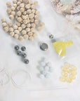 Mala Making Kit - Abundance Intentionally Created Healing Meditation Jewelry