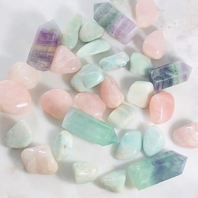 Amazonite Tumbled Healing Stones for Anxiety and Tranquility