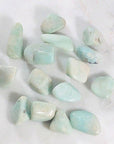 Amazonite Tumbled Healing Stones for Anxiety and Tranquility