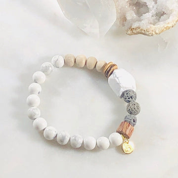 Be Calm Stacking Bracelet for Stress and Protection Energy