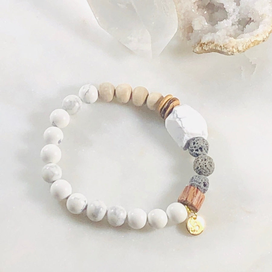 Be Calm Stacking Bracelet for Stress and Protection Energy