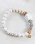 Be Calm Stacking Bracelet for Stress and Protection Energy