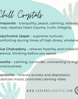 Crystals for peace and calming