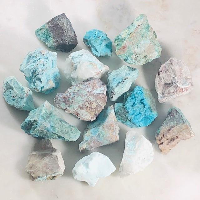 Chryscolla Raw Stones Goddess Crystals for Communication