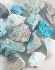 Chryscolla Raw Stones Goddess Crystals for Communication