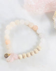 Handmade, healing gemstone bracelet with divine feminine energy