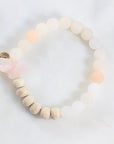 Handmade, healing crystal bracelet with divine feminine energy