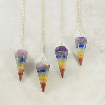 Chakra Pendulum Silver