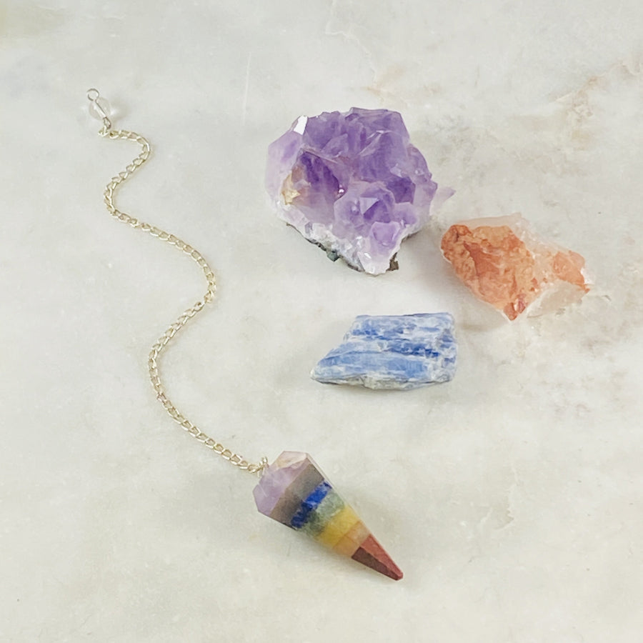 Chakra Pendulum Silver