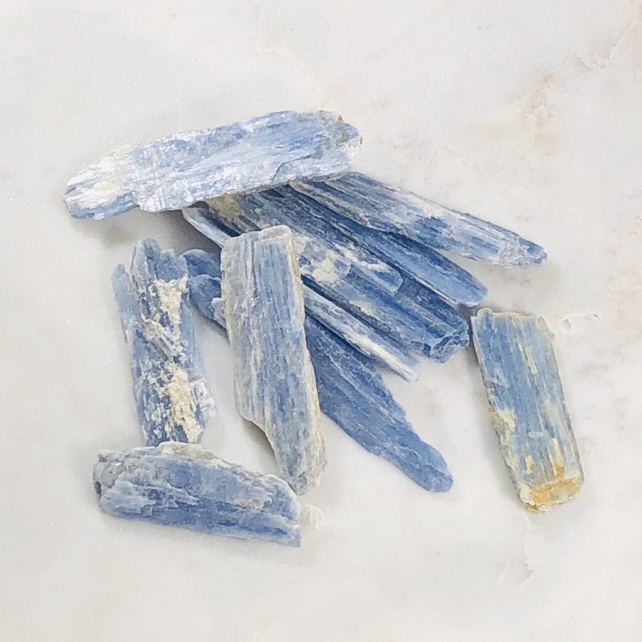 Blue Kyanite Healing Crystal Blades for Release of Fear