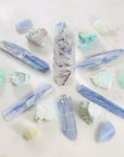 Blue Kyanite Healing Crystal Blades for Release of Fear