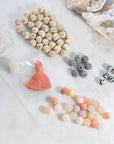 Mala Making Kit - Happy Intentionally Creating Healing Jewelry for Wealth