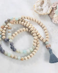 Mala Making Kit - Balance Intentionally Created Healing Meditation Jewelry for Grounding