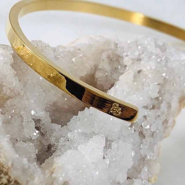 Mantra Cuff - Stand Firmly in Your Light Bracelet from Sarah Belle