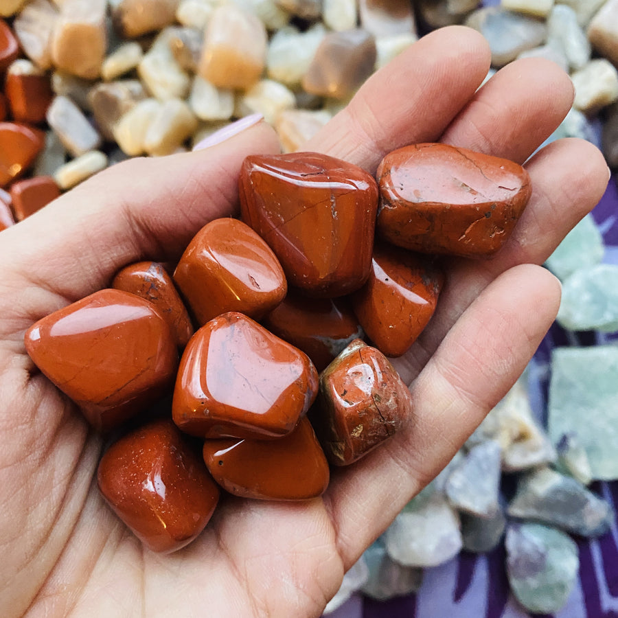 red jasper for root chakra by sarah belle