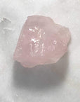 Raw Rose Quartz Healing Crystal for Fertility and Love