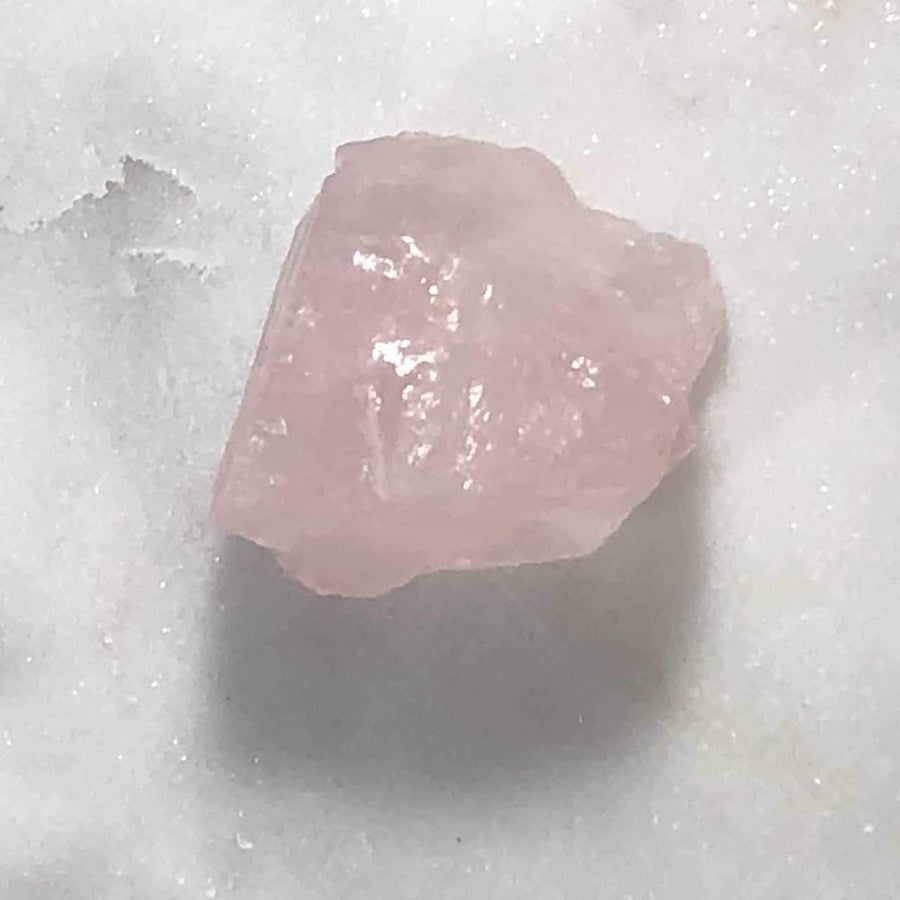 Raw Rose Quartz Healing Crystal for Fertility and Love