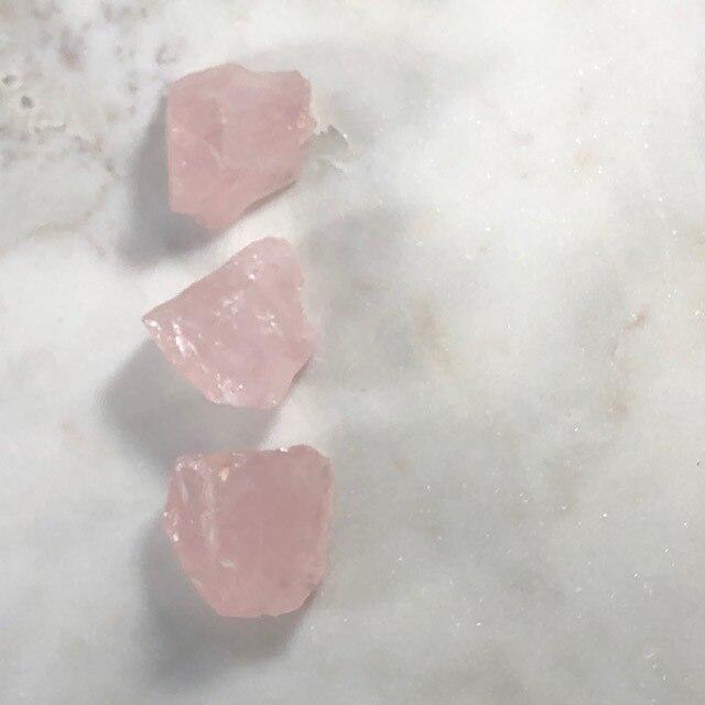 Raw Rose Quartz Healing Crystal for Fertility and Love