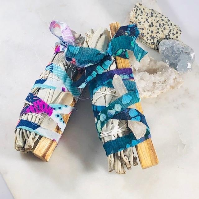 Sage Palo Crystal Bundle