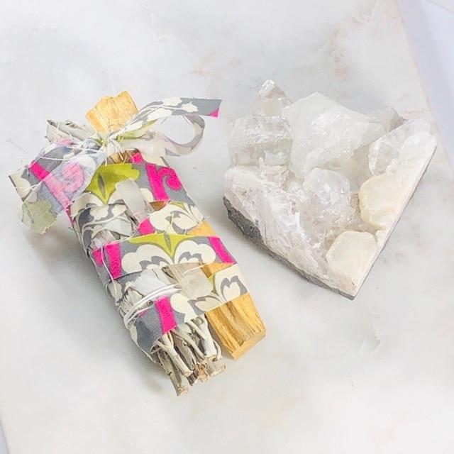 Sage Palo Crystal Bundle