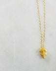 Sagittarius Charm Necklace with Healing Crystal Perfect Gift