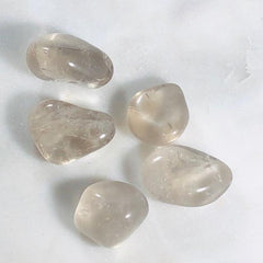 Smokey Quartz Tumbled Stones Polished Crystals for Grounding and Energy